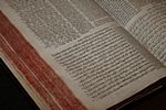 Ein weiterer Ausschnitt aus der sechssprachigen Bibel