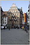 Historische Gebäude in der Altstadt - Konstanz ist von den Kriegswirren des 1. und 2. Weltkrieges verschont geblieben