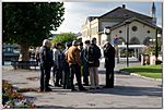 Obwohl wir hier vor dem Bahnhof stehen, sind nicht alle Teilnehmer mit der Bahn nach Konstanz gefahren...